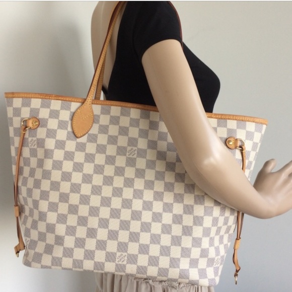 BUYING LV NEVERFULL MM DAMIER AZUR - Picture 2 of 3